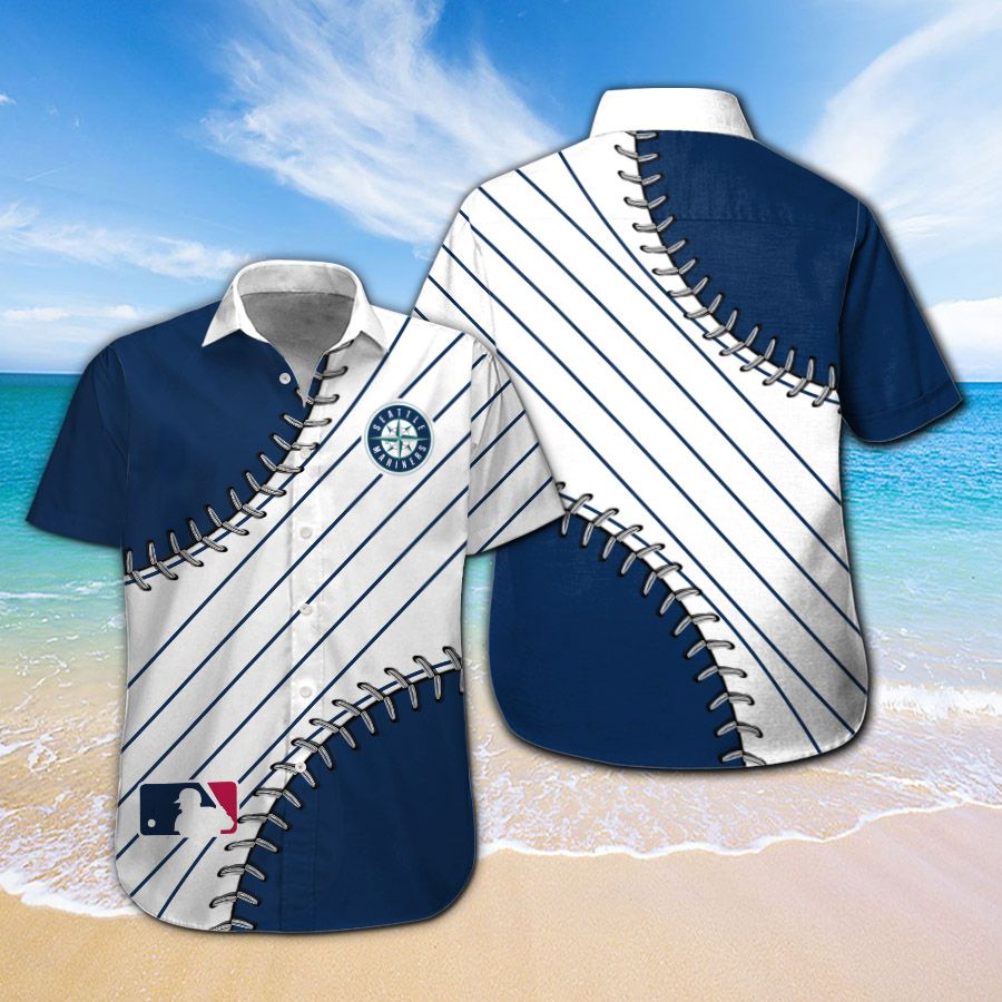 Seattle Mariners Hawaii Shirt And Beach Shorts 267 Ha49350