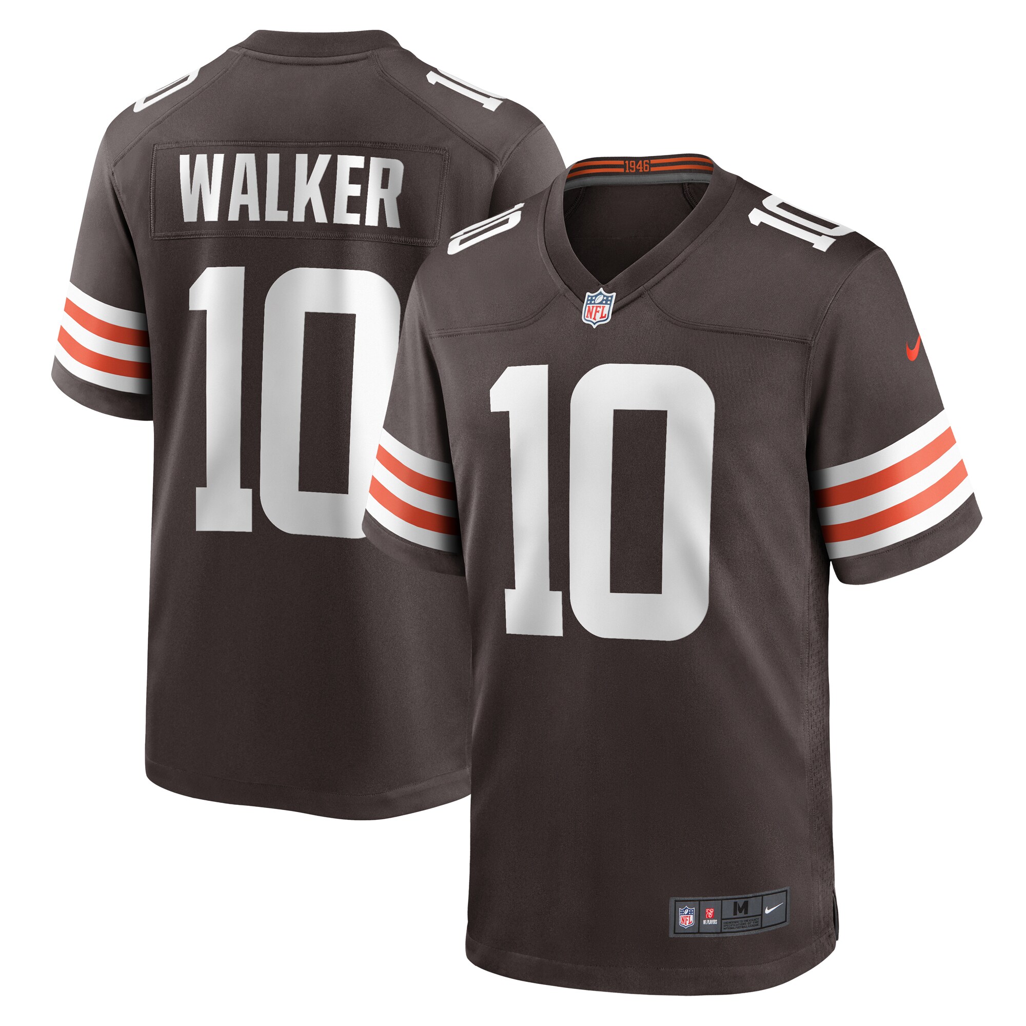 Phillip Walker Cleveland Browns Team Game Jersey – Brown