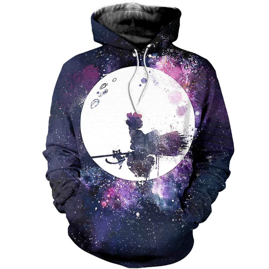 3D All Over Print Studio Ghibli Hoodie