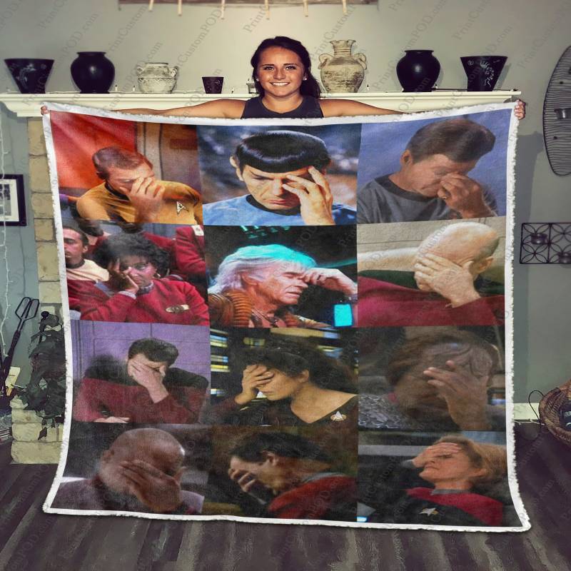 [TA] – Funny Star Trek Blanket