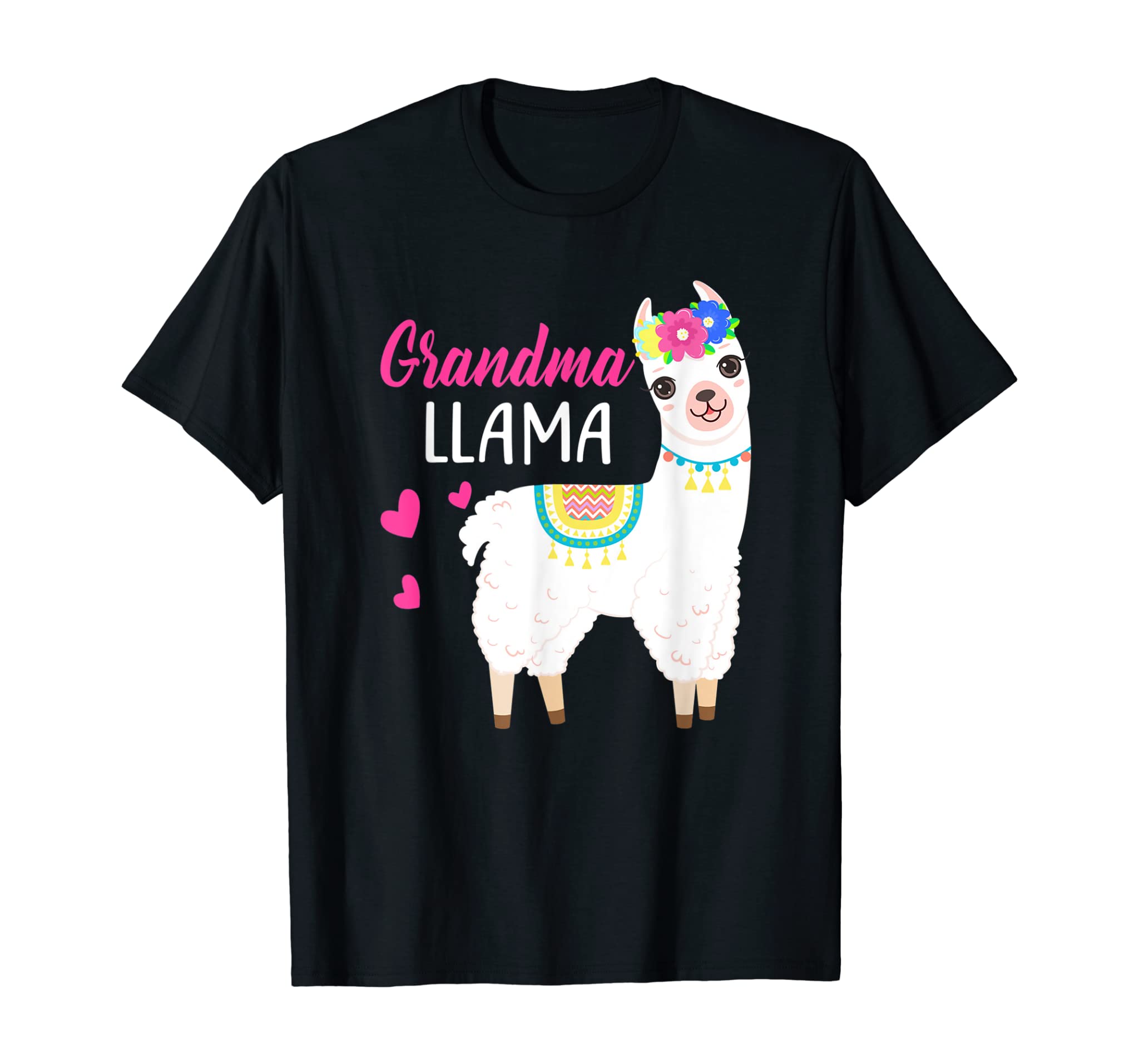 Cute Grandma Llama Shirt for Women T-Shirt