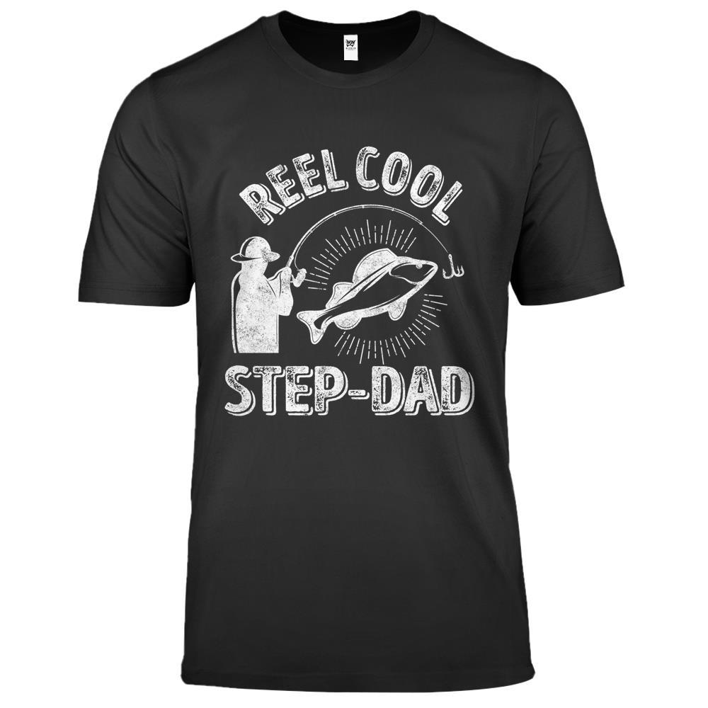 Best Step Dad Ever Vintage American Flag Gift Fathers Day Premium T Shirts