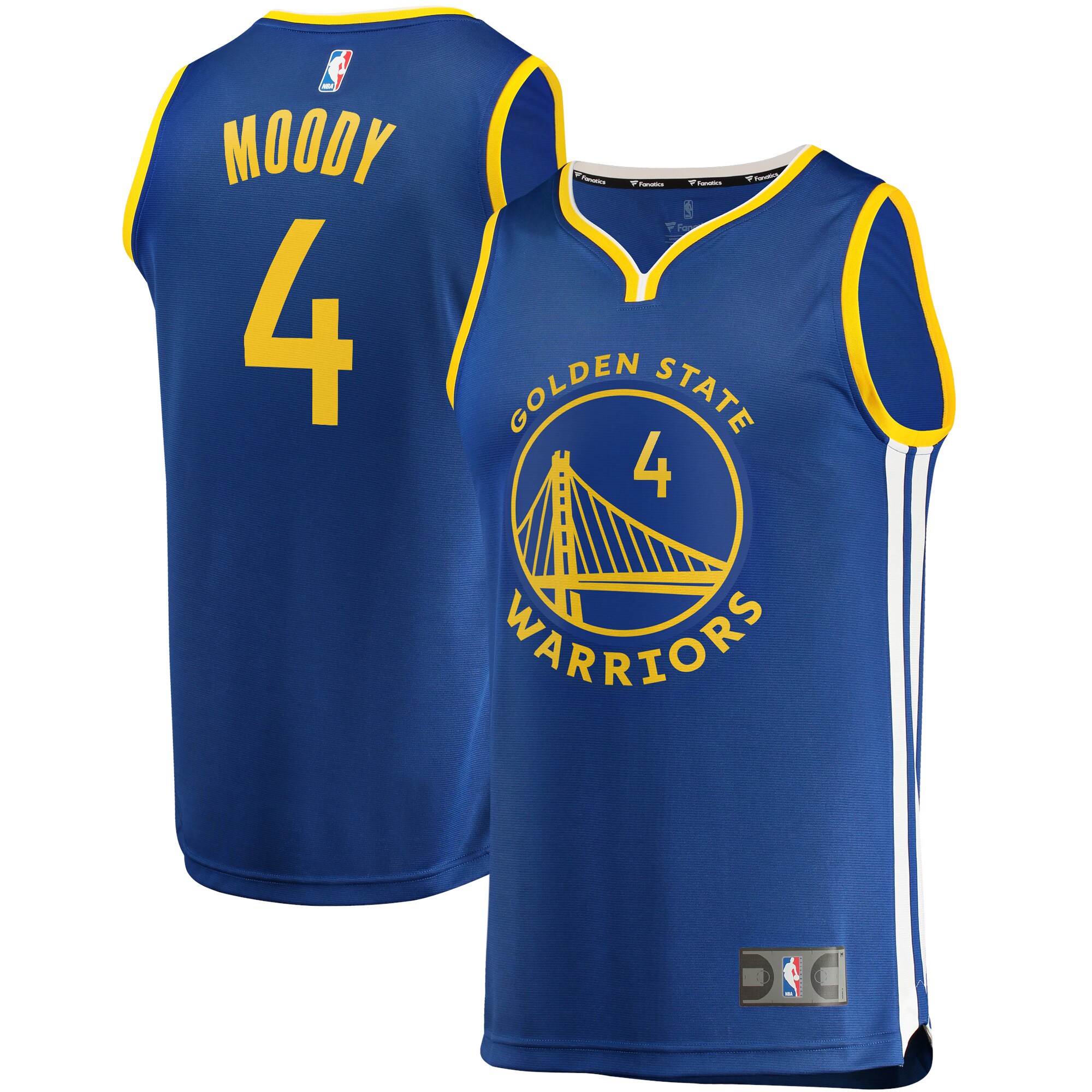 Moses Moody Golden State Warriors Branded Fast Break Replica Jersey – Icon Edition – Royal