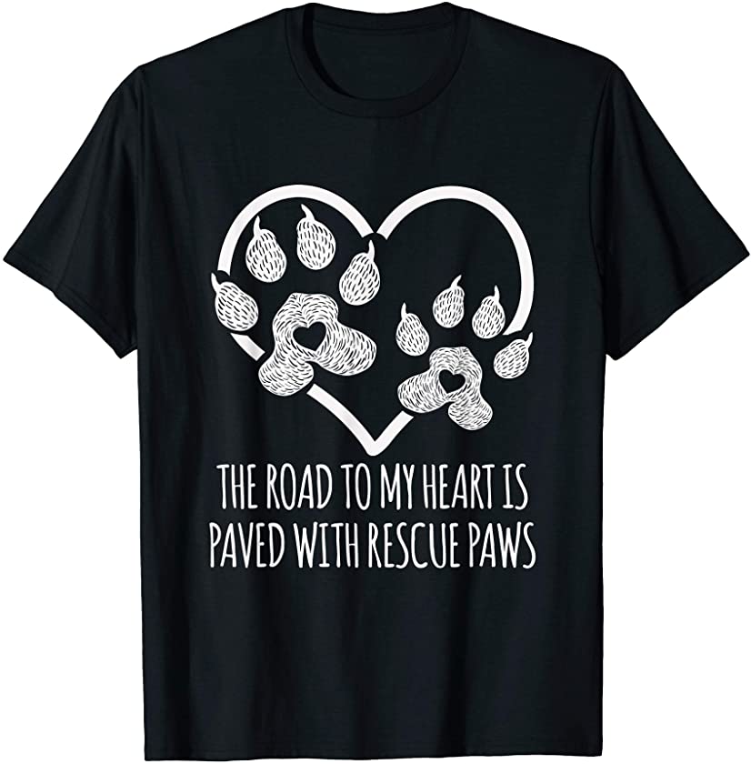 Rescue Dog Meme Saying Gifts For Women – Cute Animal Adopt T-Shirt