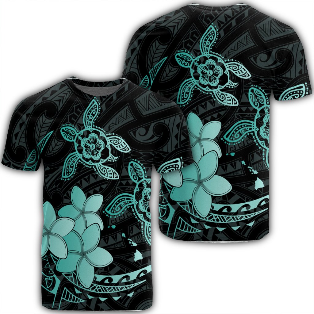 Hawaiian Polynesian Turtle Plumeria Pog Style Turquoise Ah Ha13144