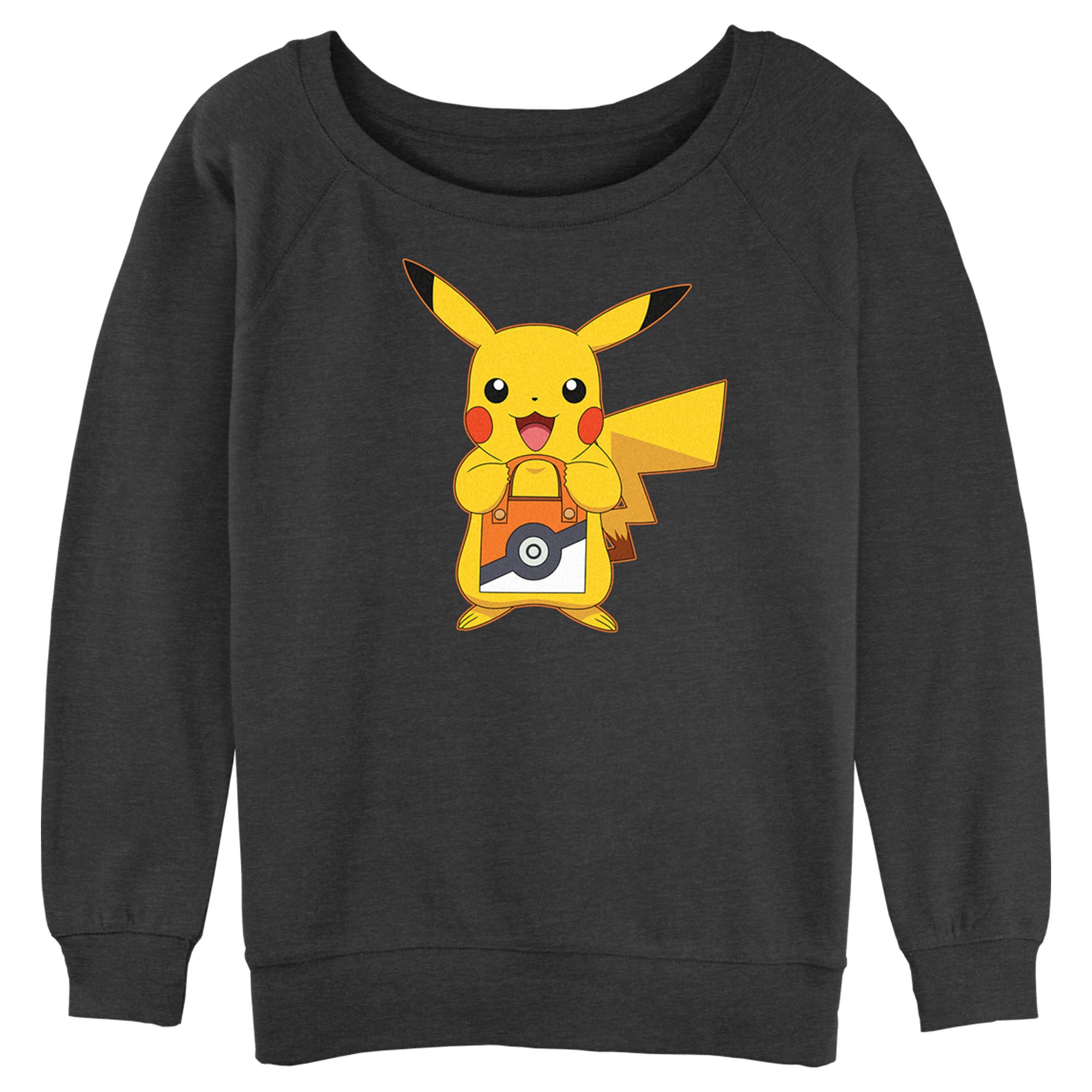 Junior’S Pokemon Halloween Trick Or Treat Pikachu Sweatshirt