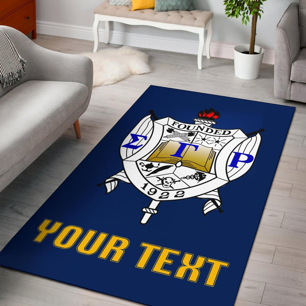 Sorority Area Rug – Personalized Sigma Gamma Rho Area Rug Classic