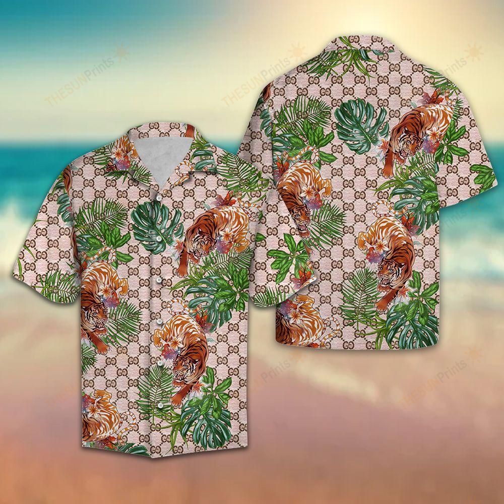 Tiger Tropical Hawaiian Shirt Ha50937