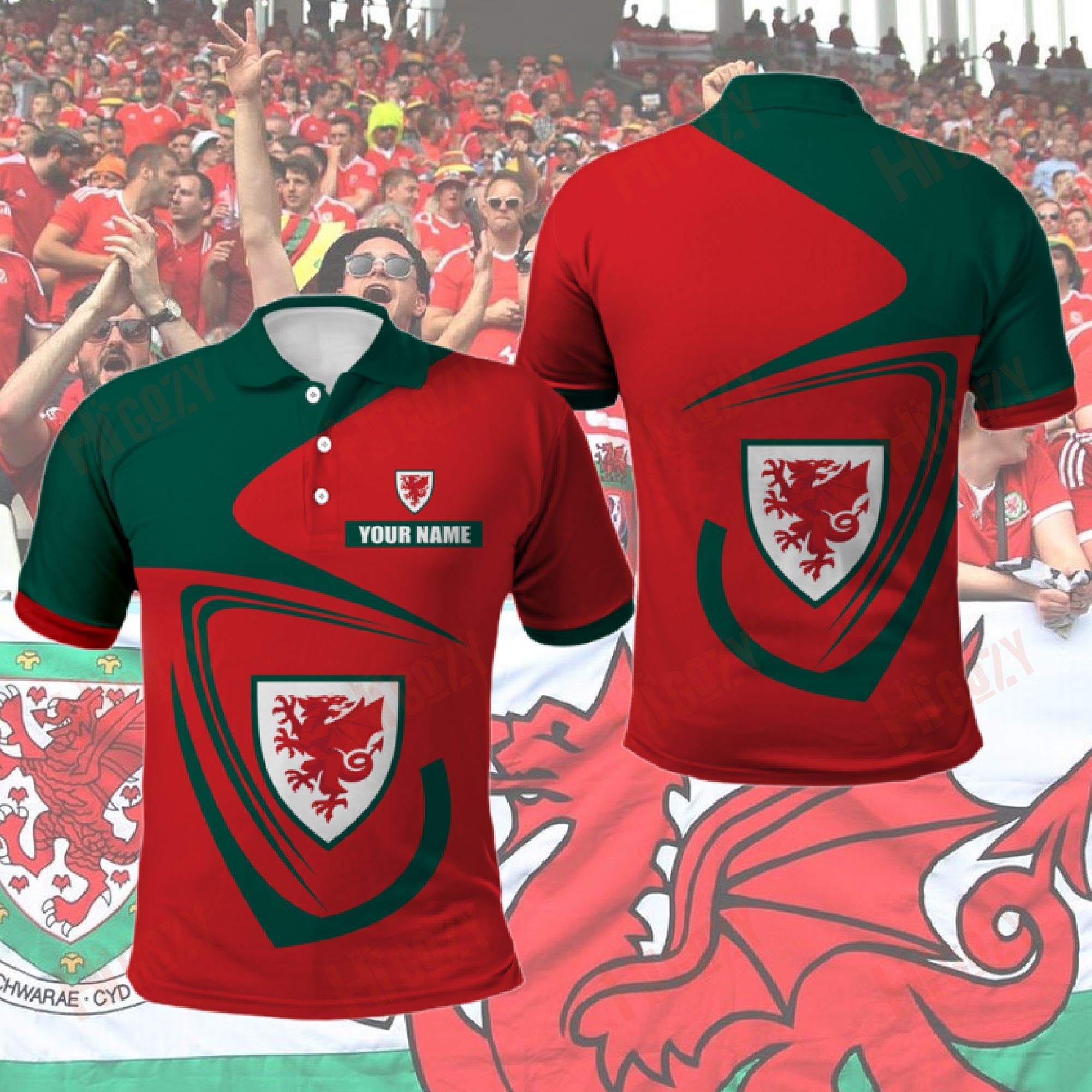 Wales – Polo Shirts – Tt452