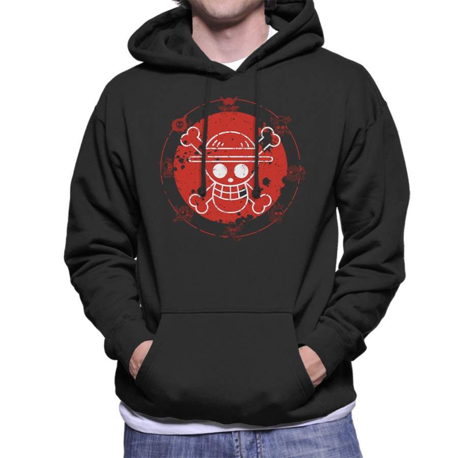 One Piece Logo Men’s Hooded Sweatshirt