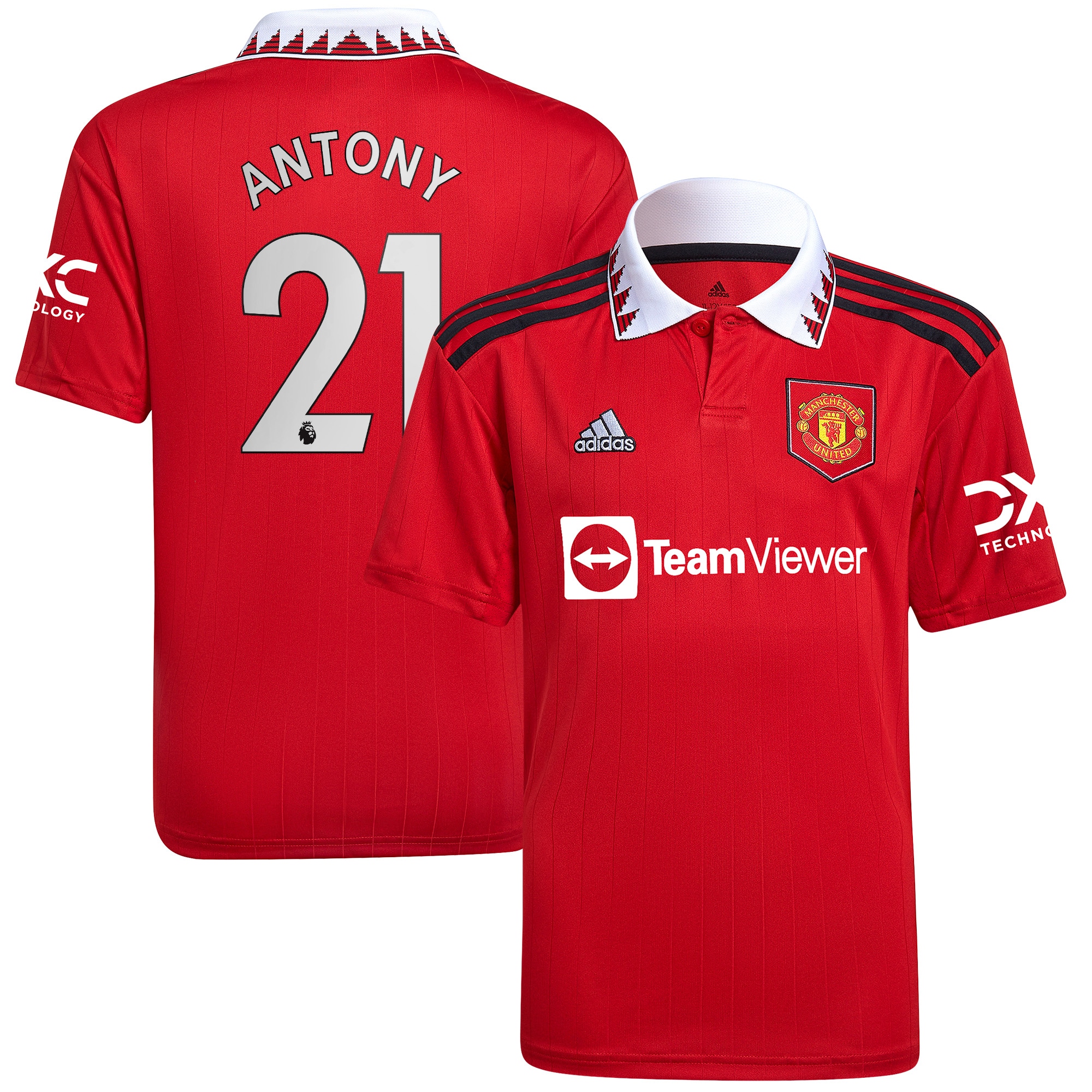 Antony Manchester United Youth 2022/23 Home Replica Player Jersey – Red