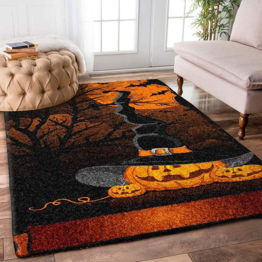 Pumpkin Halloween HN2609160R Rug