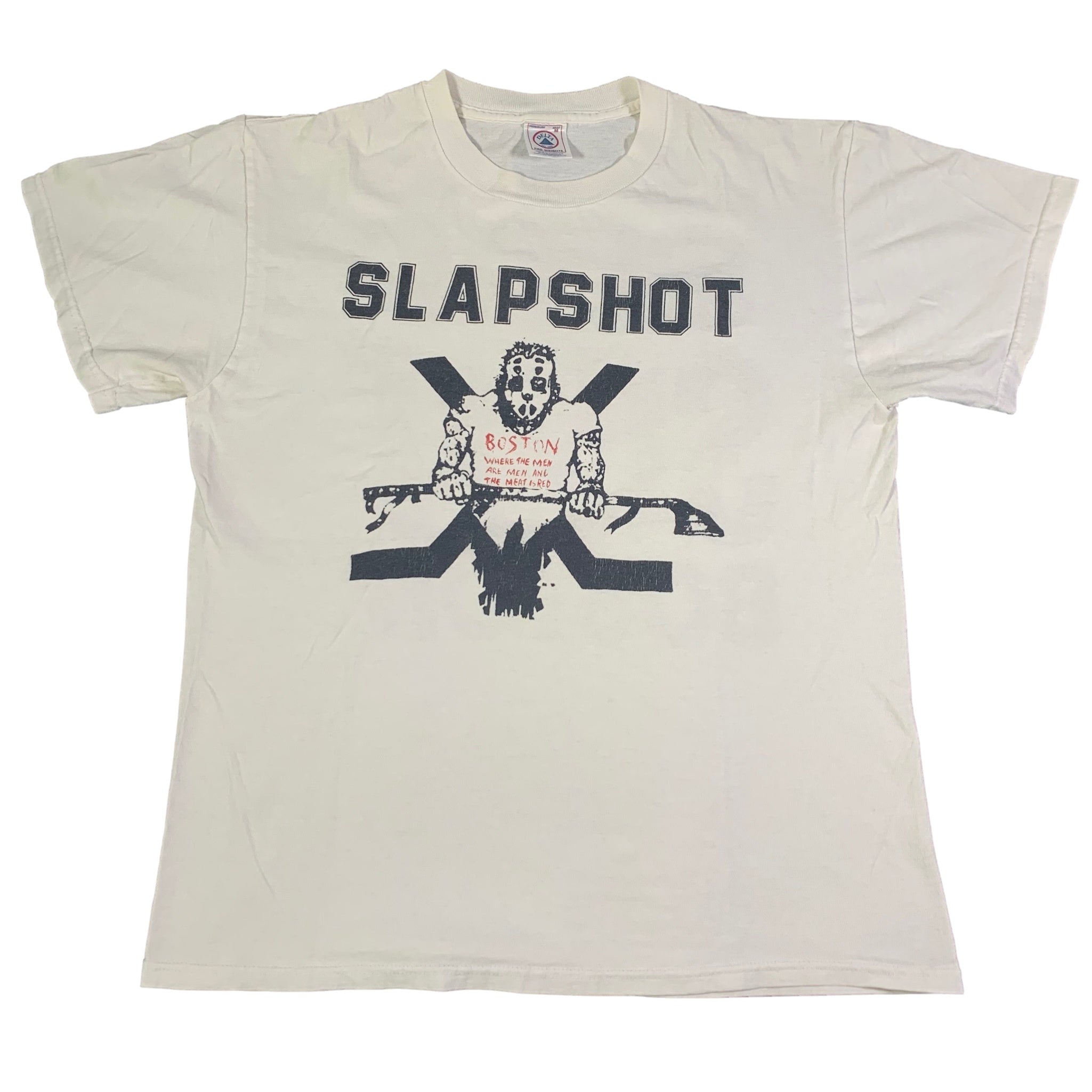 Vintage Slapshot “Where The Men Are Men” T-Shirt