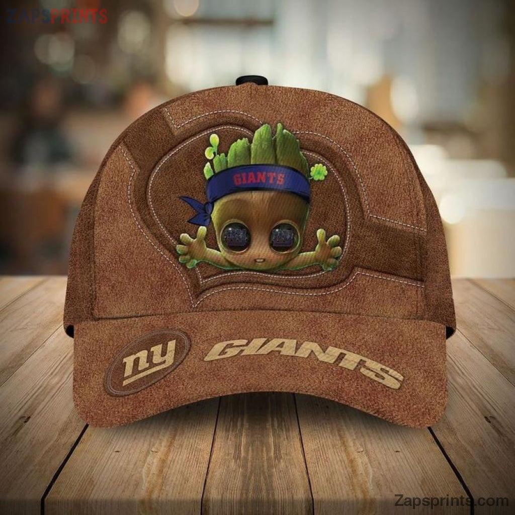 New York Giants Groot 3D Classic Cap Gift For Fan Football Lovers