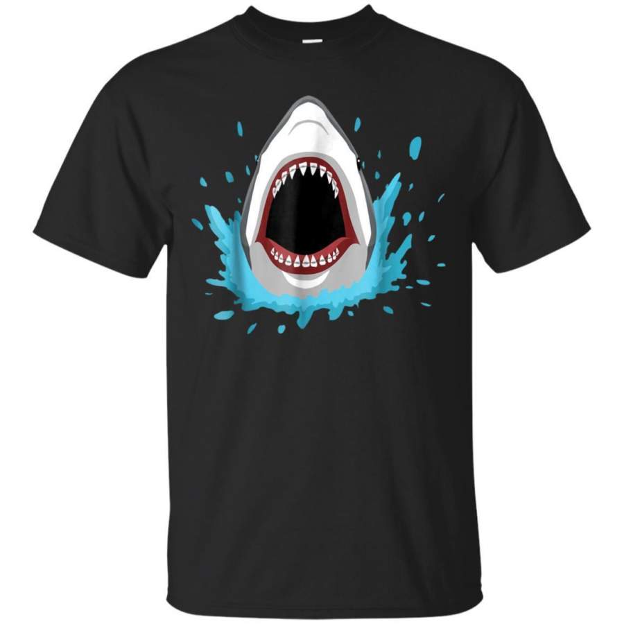 AGR Shark W Braces Funny Razor Sharp Teeth Fish Tshirt Jaq T-shirt