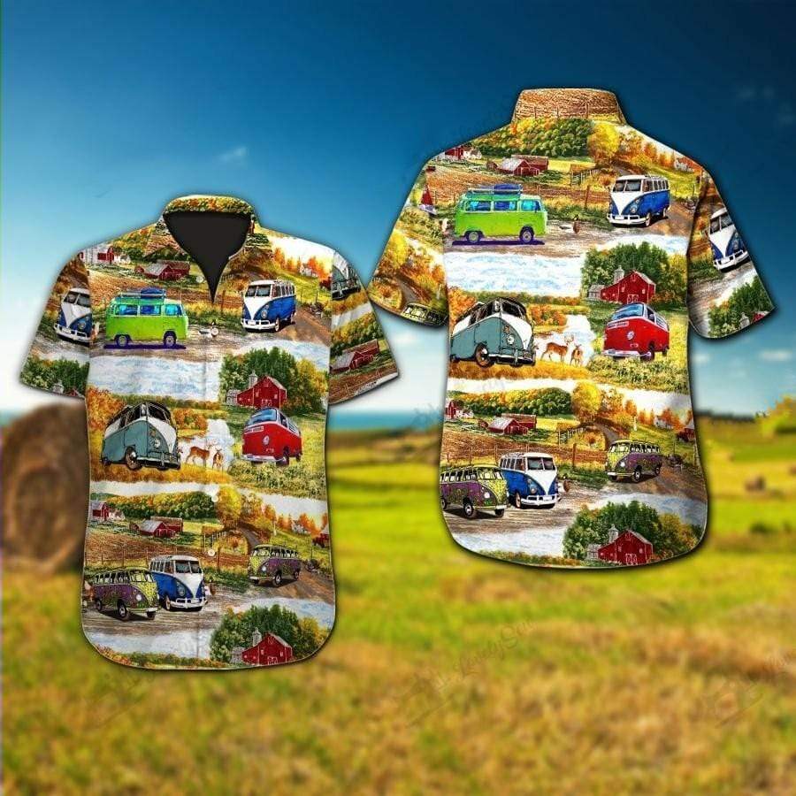 Hawaii Aloha Shirts Bus Farm Hawaii Shirt For Hawaii Ha61225