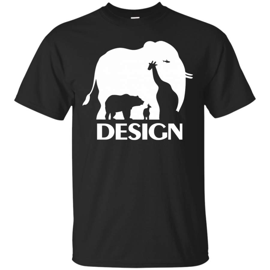 ANIMALS ELEPHANTVI VISUAL CREATIVITY CARTOON BEAR – Visual creativity of an elephant T Shirt & Hoodie