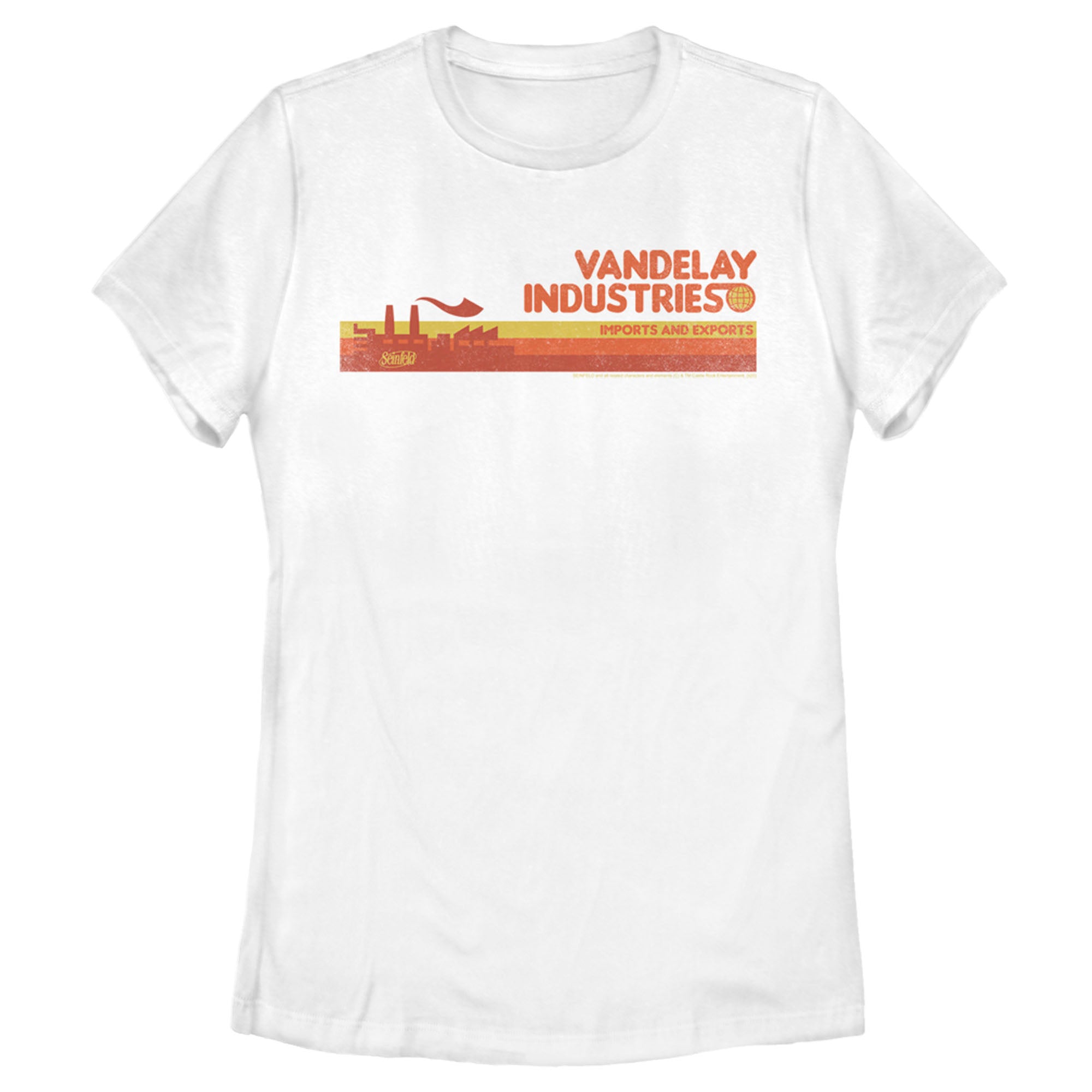 Seinfeld Women’S Retro Vandelay Industries  T-Shirt