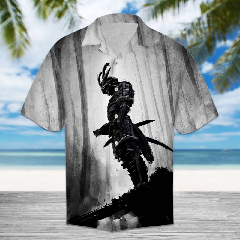 Samurai Stands In The Forest Hawaii Shirt Ha29427