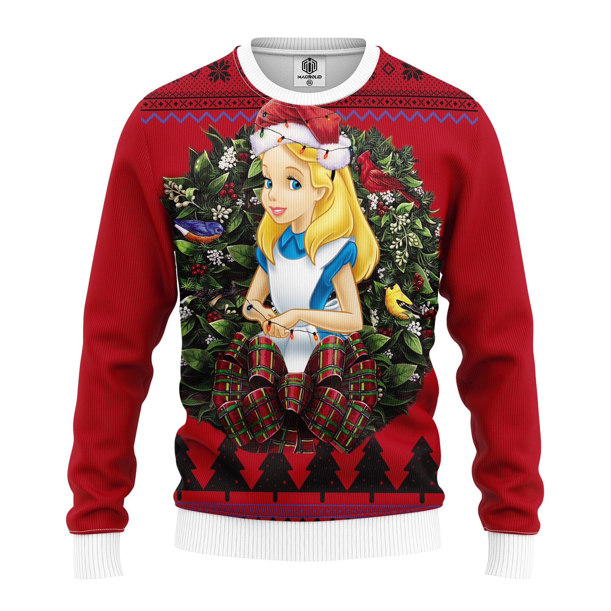 Alice In Wonderland Noel Mc Ugly Christmas Sweater – thanksgiving gift