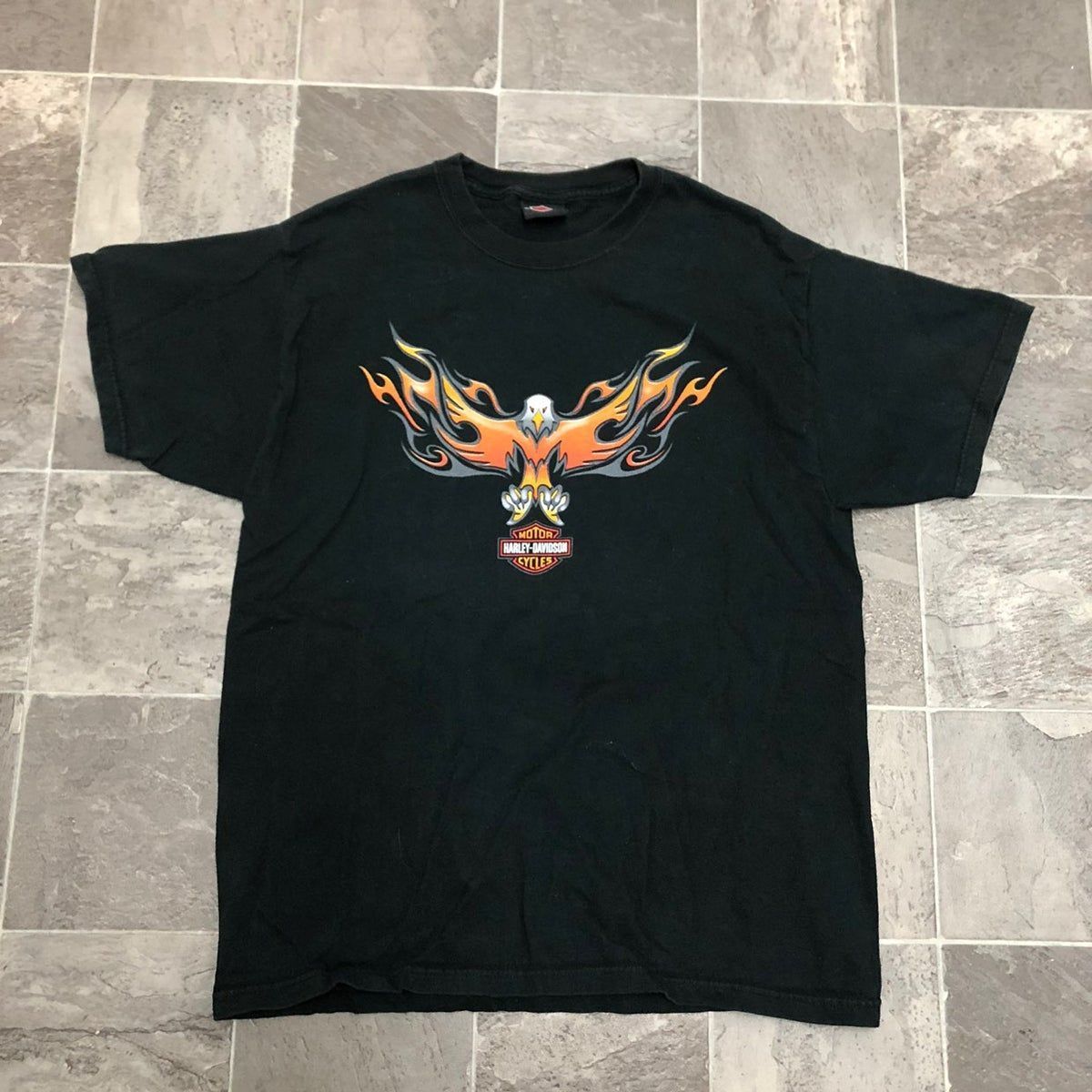 S Harley Davdison Big Eagle Shirt