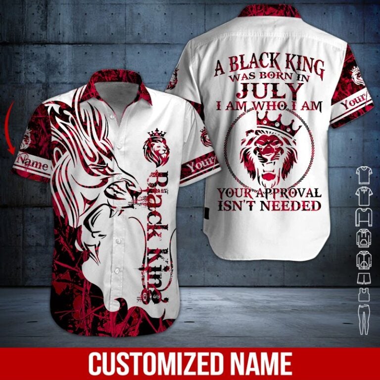 July King Custom Hawaiian Shirt | For Men & Women | Hn1417