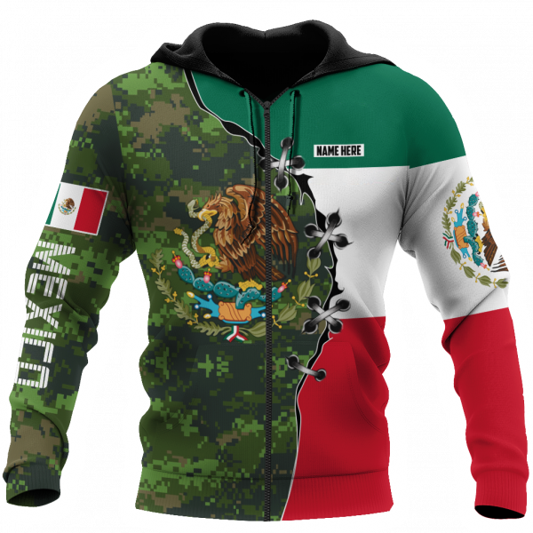 Personalized Mexican Hoodie 3D All Over Printed Unisex Hoodie