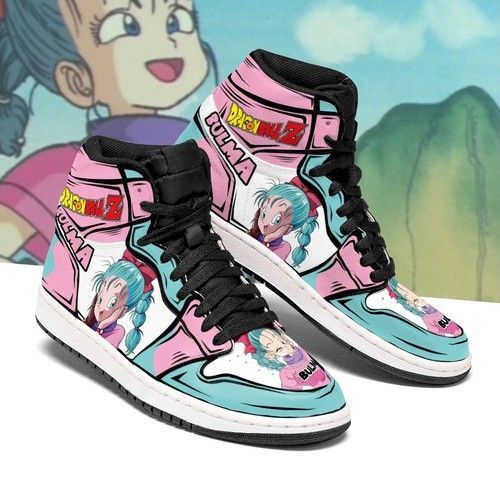 Bulma Dragon Ball Jd Sneakers Customized High-Top Jordan Shoes For Fan Jordan Sneaker