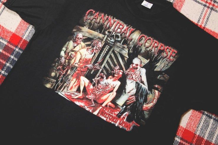 Rare Cannibal Corpse The Wretched Spawn Shirt