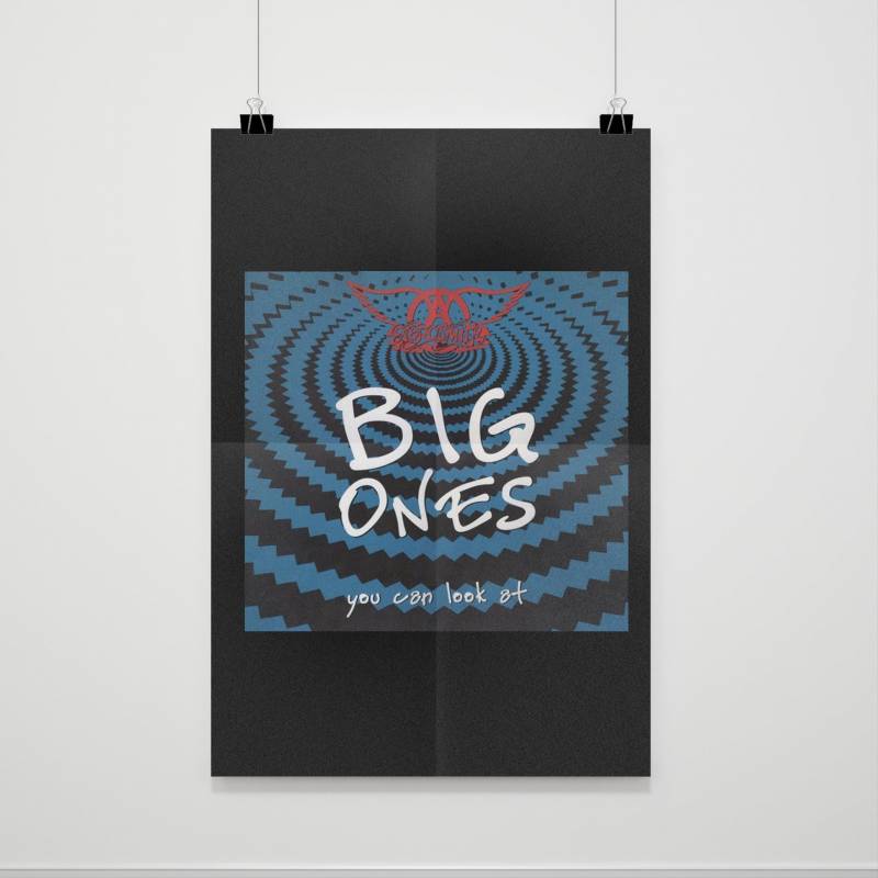 Aerosmith Big Ones You Can Look At Poster Poster