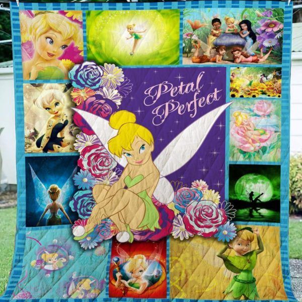 Tinker Bell Beautiful Summer 3D Quilt Blanket HGM19