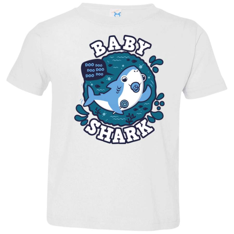 Shark Family trazo – Baby Boy chupete Toddler Premium T-Shirt