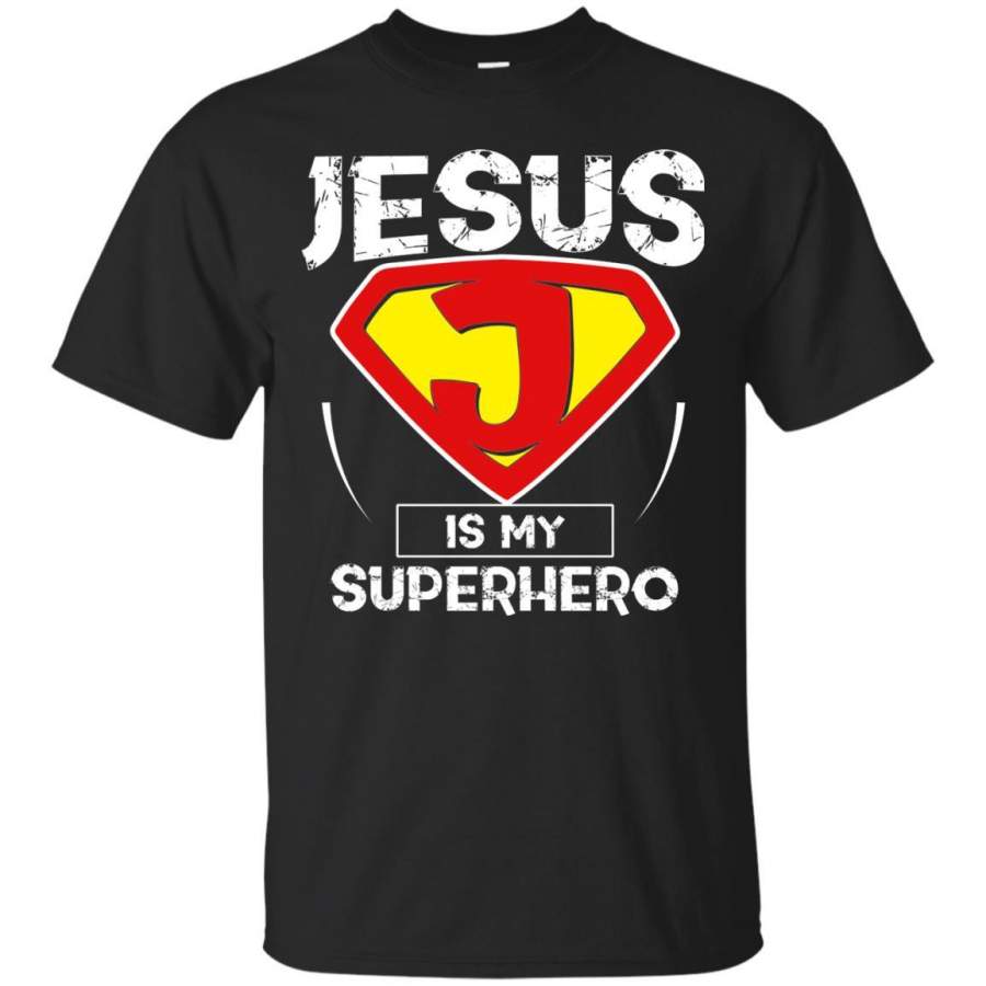 Jesus Is My Superhero Christian Movie Fan T-shirt