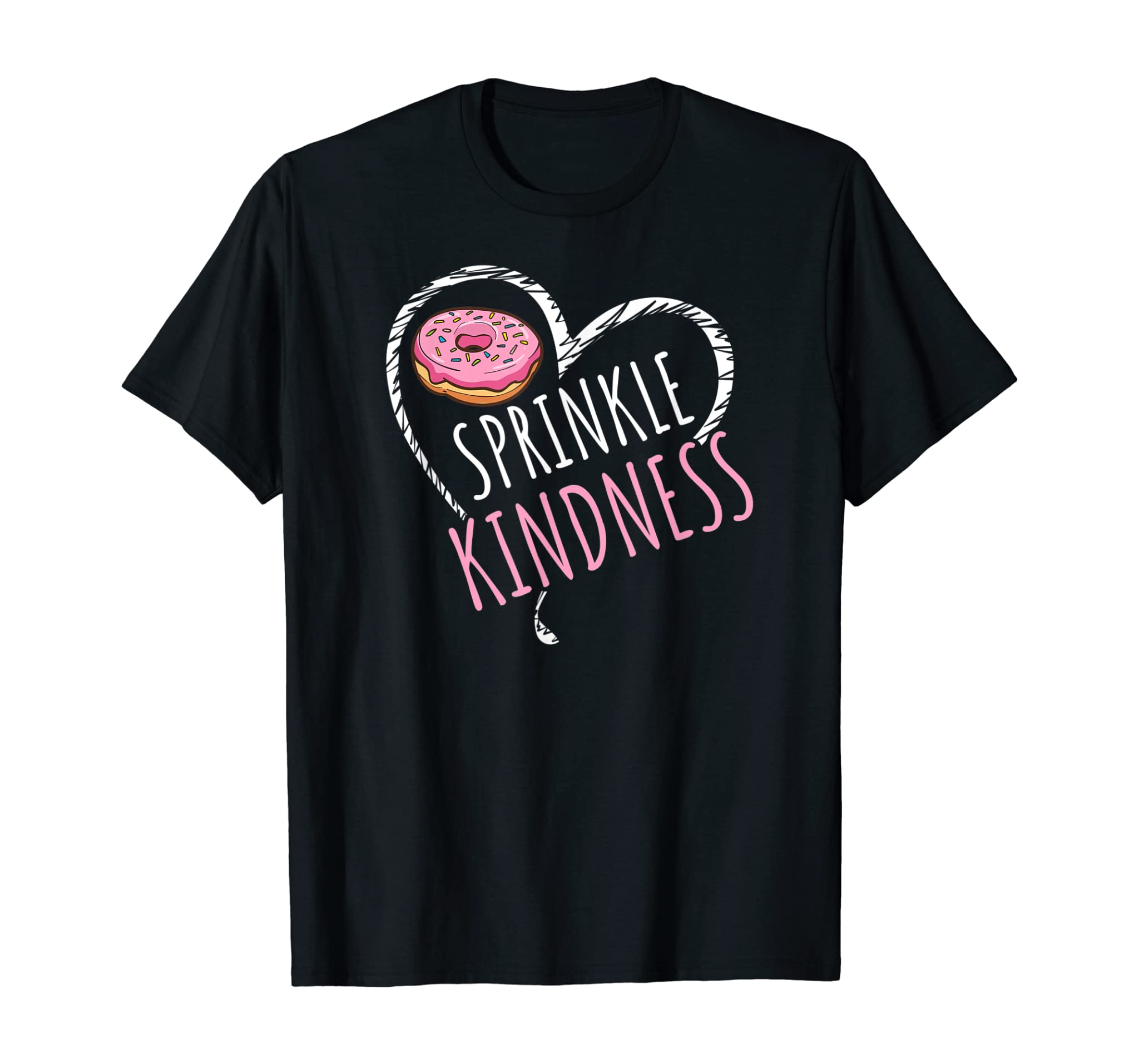 Sprinkle Kindness Donut Funny Teacher Students Gifts T-Shirt