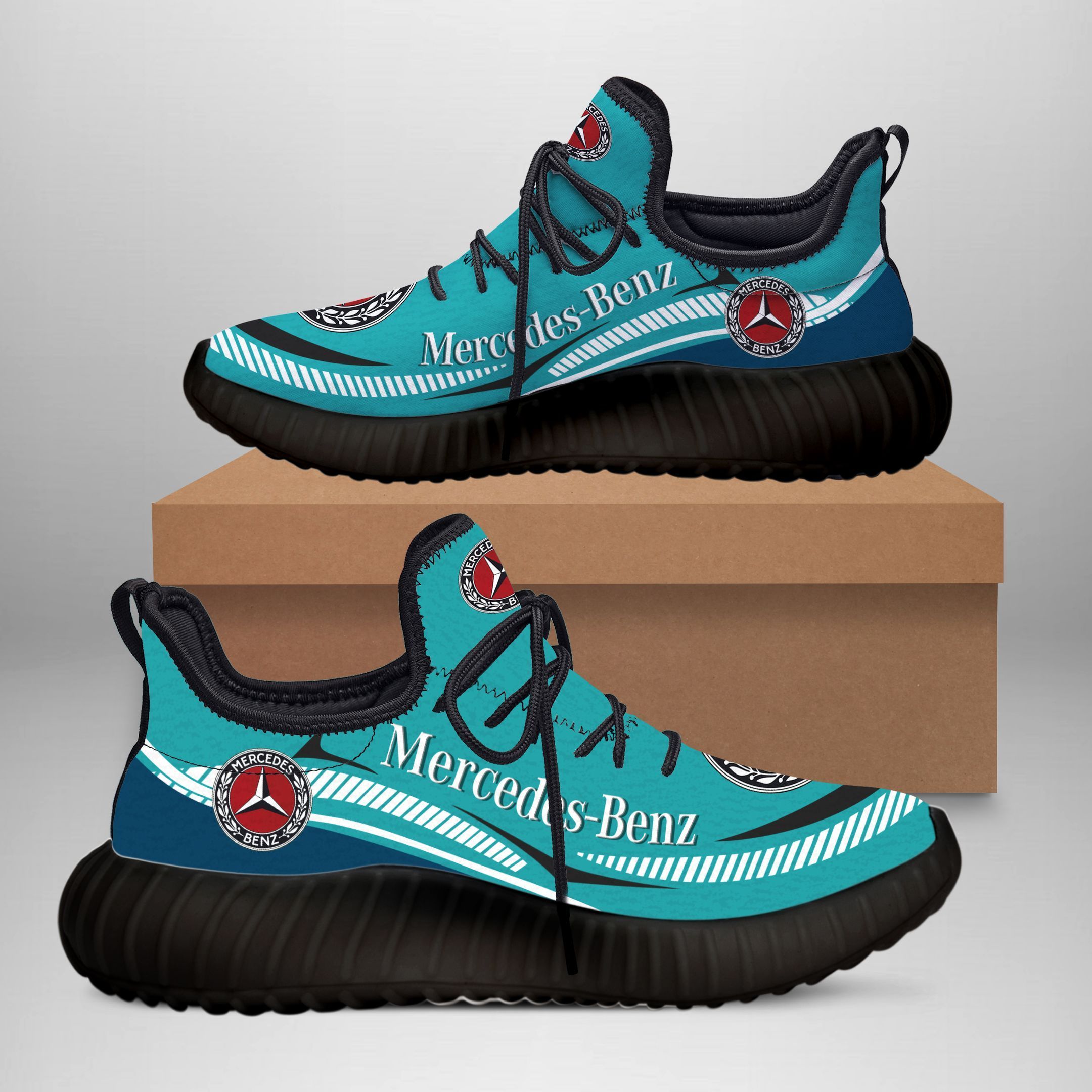 Mercedes Benz  Yz Boost Ver4 (Turquoise)