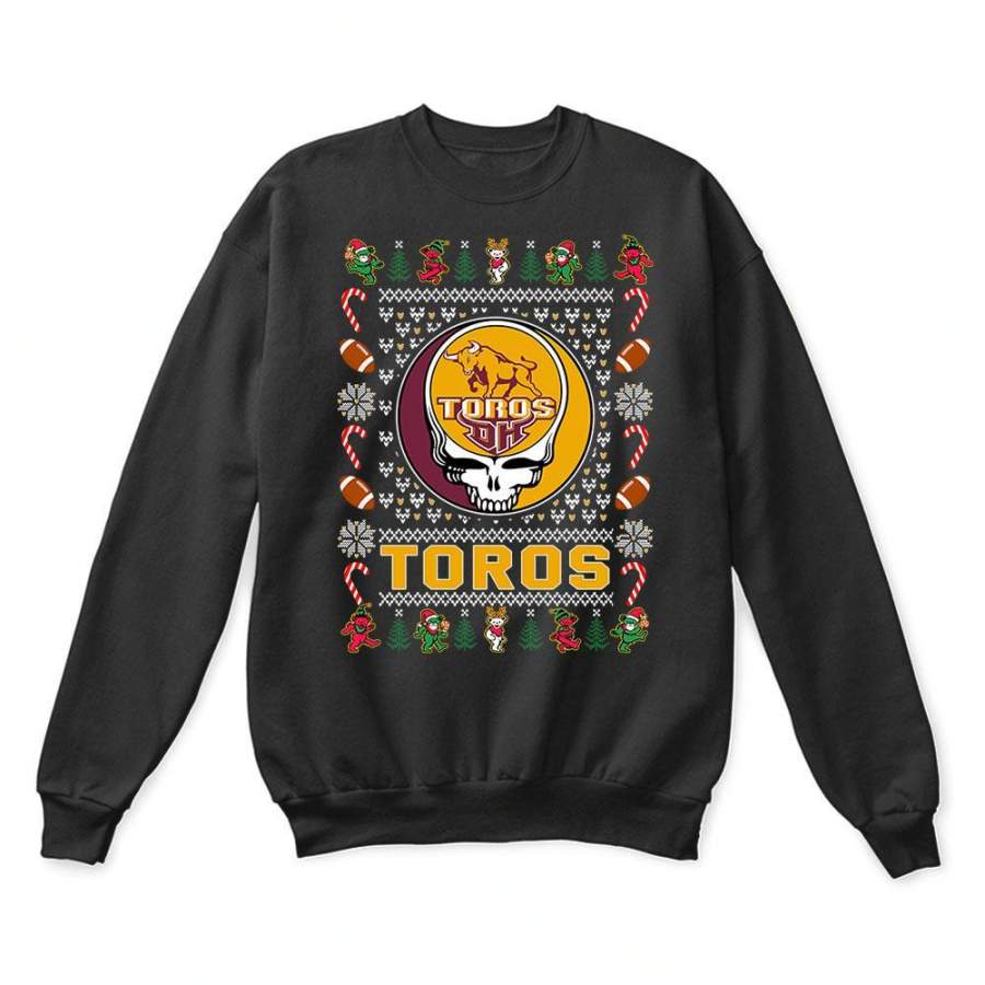 Cal State Dominguez Hills Toros x Grateful Dead Christmas Ugly Sweater