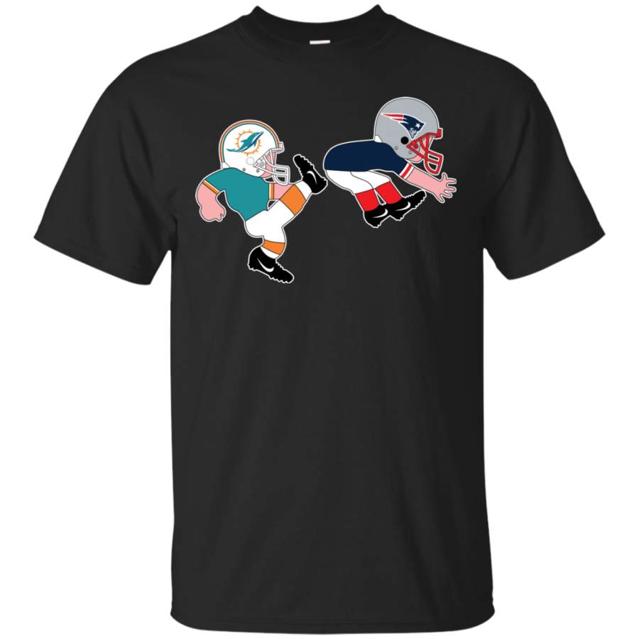 AGR Miami Dolphins kick ass New England Patriots Shirt