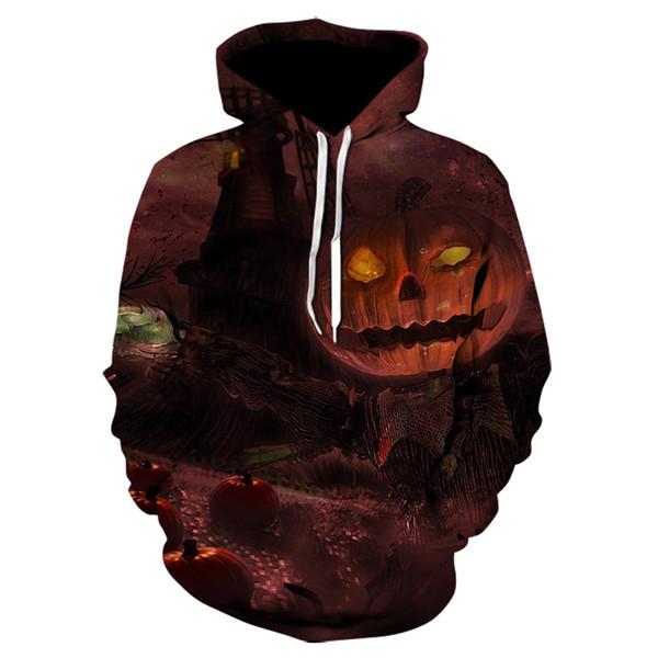 The Nightmare Before Christmas Jack Skellington 3D Printed Pullover Hoodie