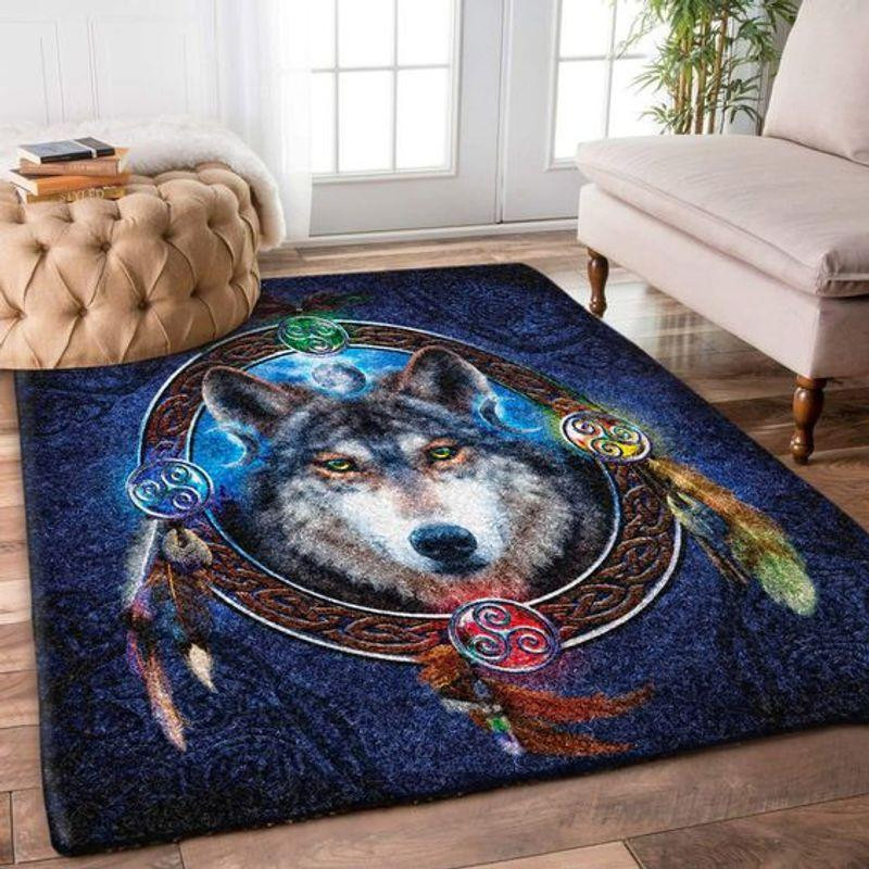 Wolf Cool Carpet Rug – Animal Door Mats Funny Rug Gift Floor Decorate