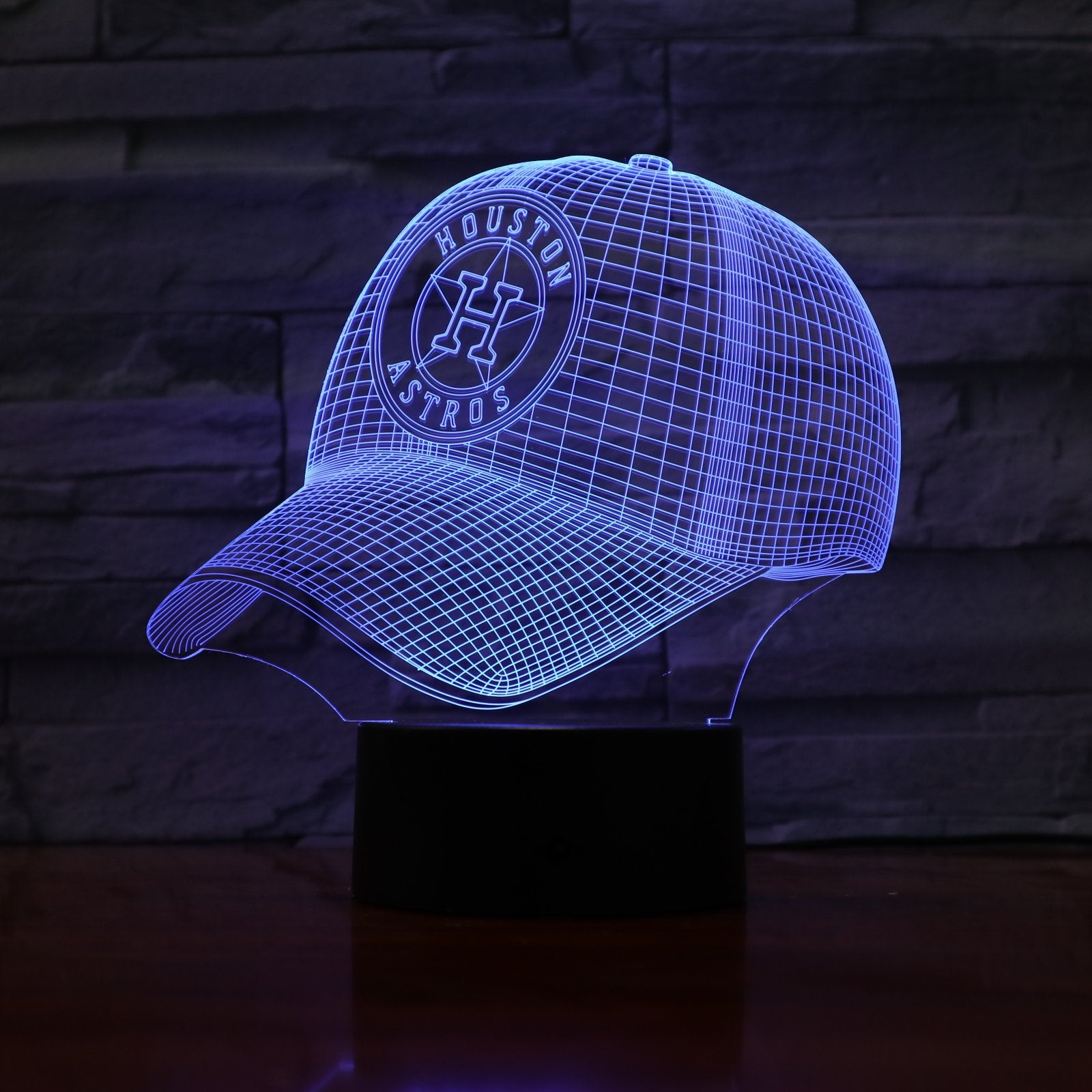 Houston Astros 3D Illusion Led Lamp