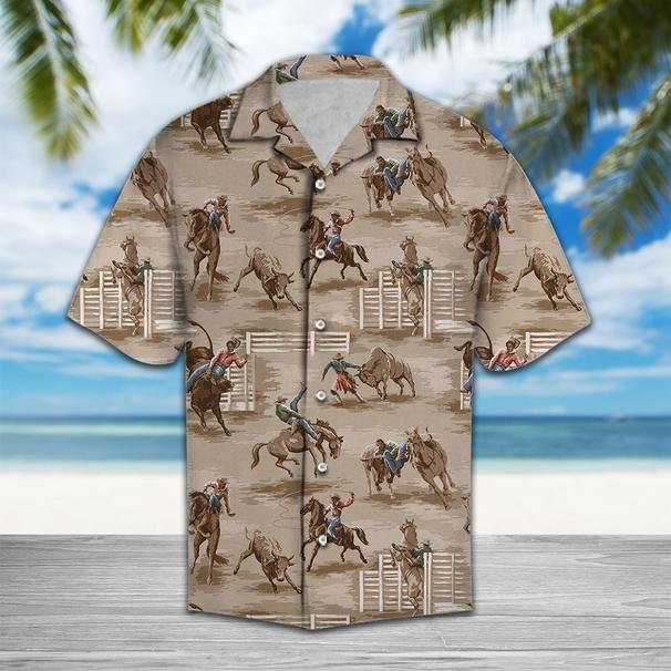 Vintage Rodeo Hawaiian Shirt | Unisex | Adult | Hw5447