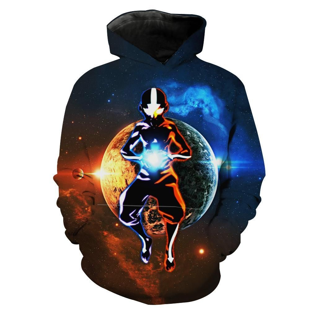 Avatar State Aang Avatar The Last Airbender Hoodie 3D