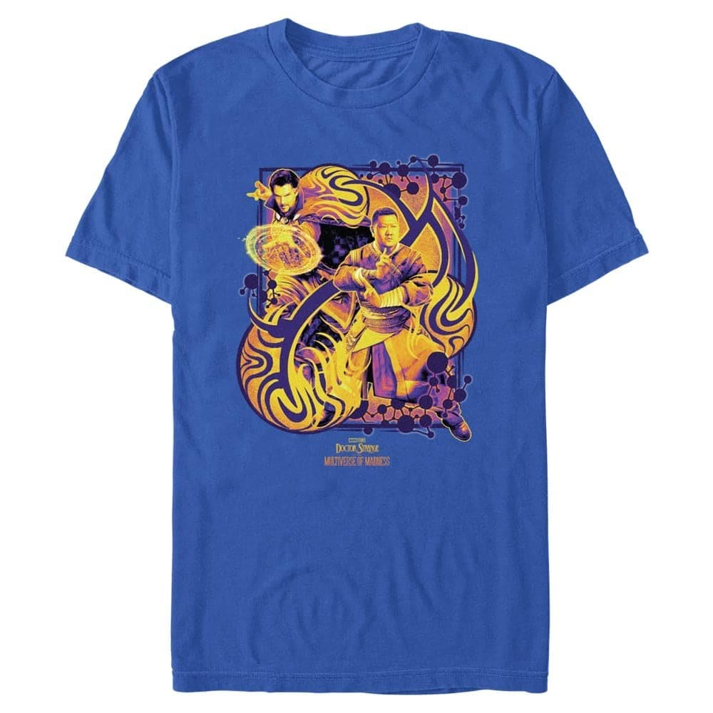 Warped Magic – Doctor Strange In The Multiverse Of Madness Royal Blue T-Shirt