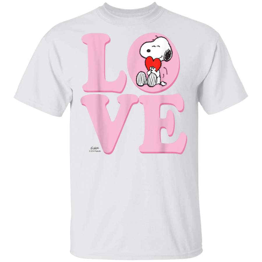 Peanuts Snoopy Love T-Shirt