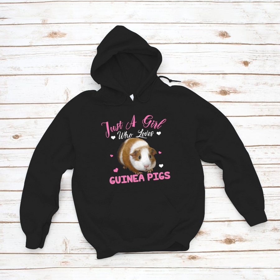 Guinea Pig Shirt Cute Funny Just A Girl Who Loves Guinea Pig Tshirt