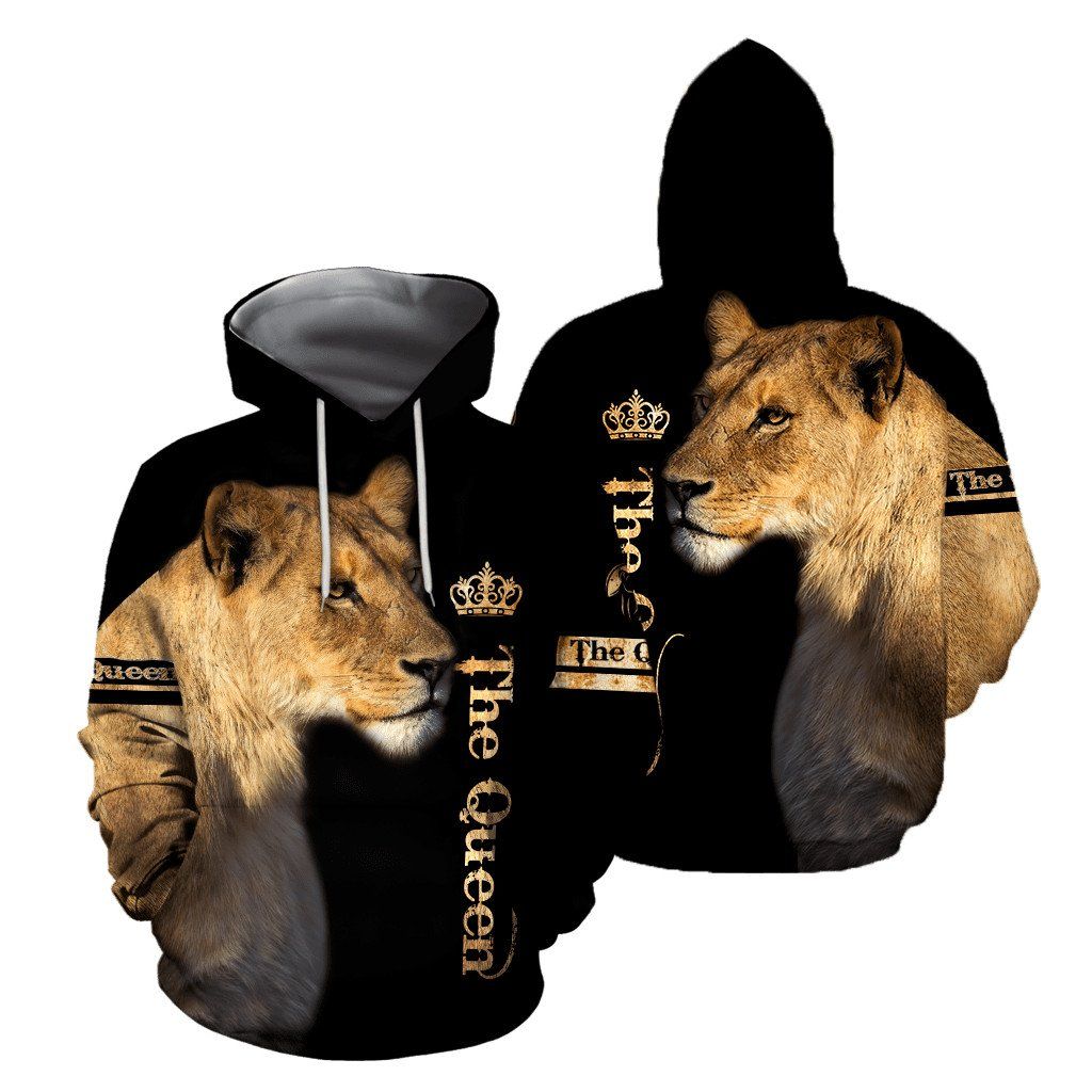 USATOPDEAL.COM – Queen Lion 3D All Over Printed Unisex Shirts