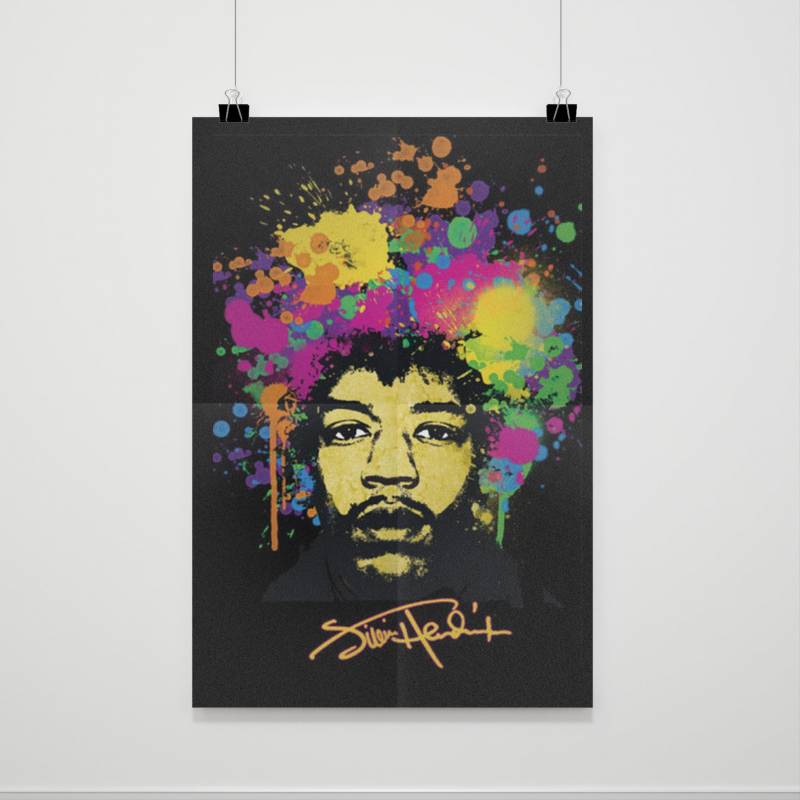 Jimi Hendrix Jimi Art Poster