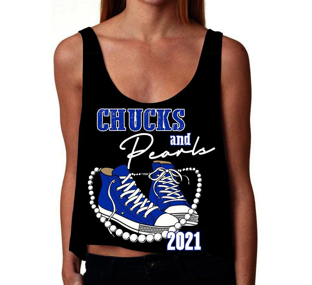 Sorority Tank Top – Zeta Phi Beta K.H Pearls 2021 Croptop Tank Top