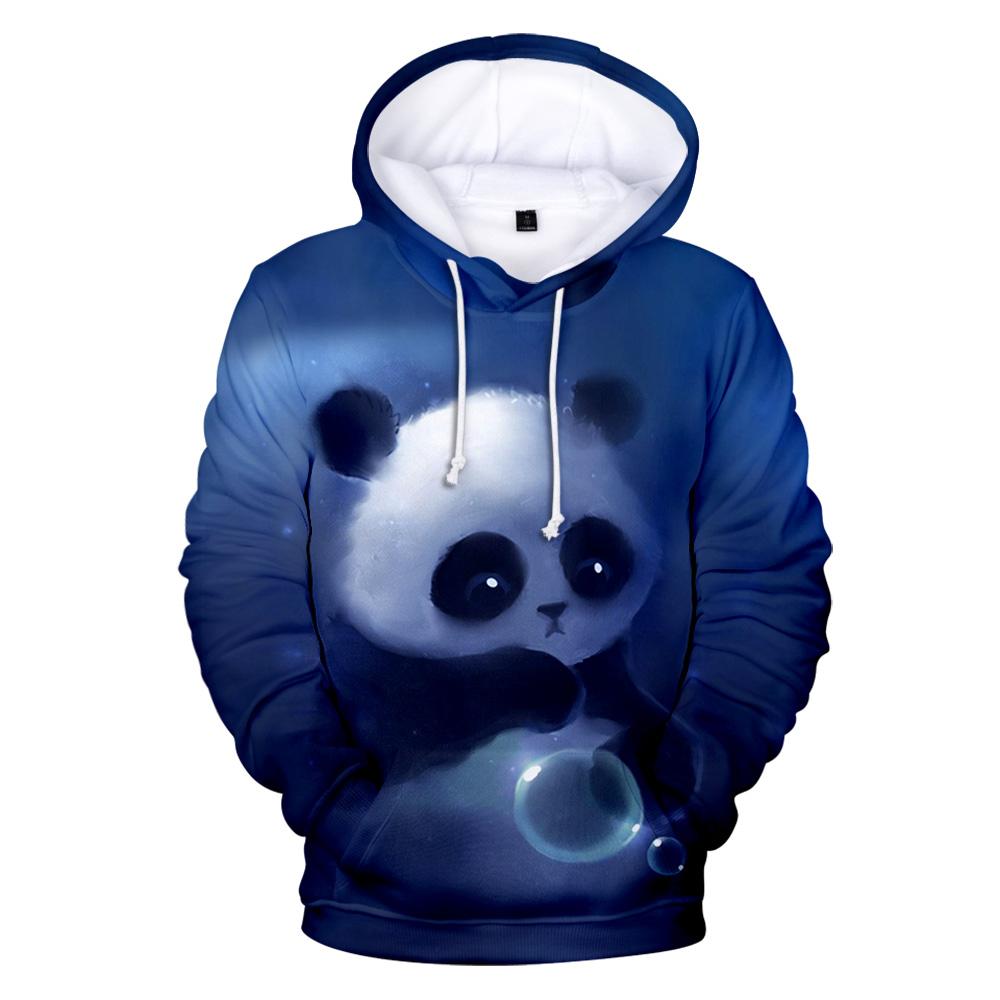 3D Printed Animal Panda Hoodies – Fashion Hooded Sweatshirt