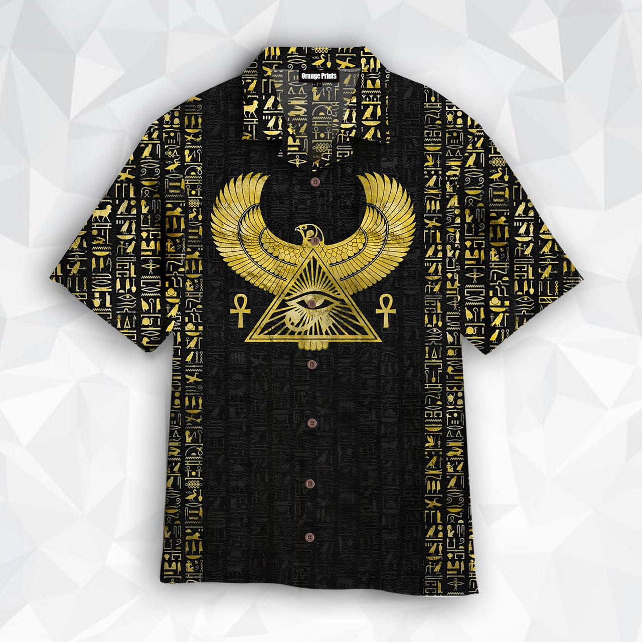 Egyptian Eye Of Horus Aloha Hawaii Shirts Unisex Ha104749